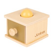 Scatola Montessori con pallina Scatola Montessori con pallina
