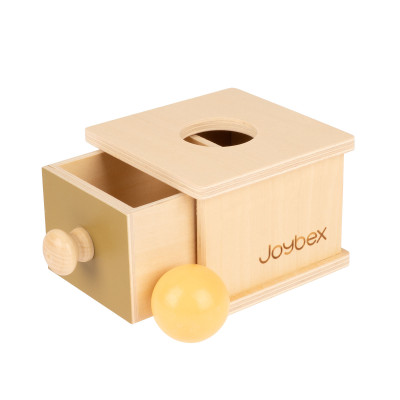 Scatola Montessori con pallina