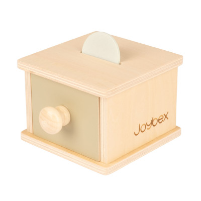 Scatola Montessori con moneta