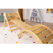 Set da arrampicata Pikler S con dondolo Montessori Set da arrampicata Pikler S con dondolo Montessori