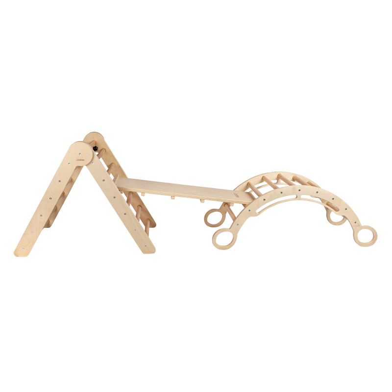 Set da arrampicata Pikler S con arco da arrampicata Set da arrampicata Pikler S con arco da arrampicata