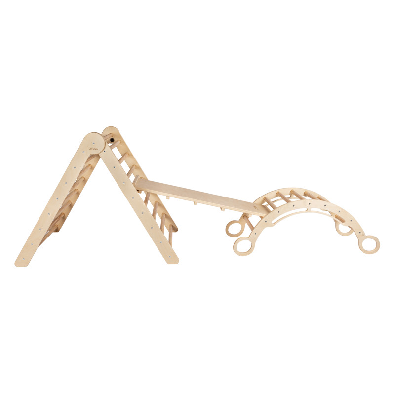 Set da arrampicata Pikler M con arco da arrampicata Set da arrampicata Pikler M con arco da arrampicata