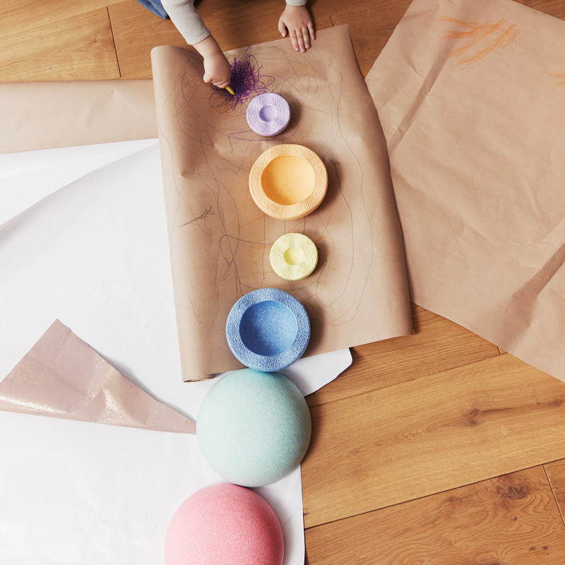Stapelstein Inside Set Rainbow Pastel Stapelstein Inside Set Rainbow Pastel