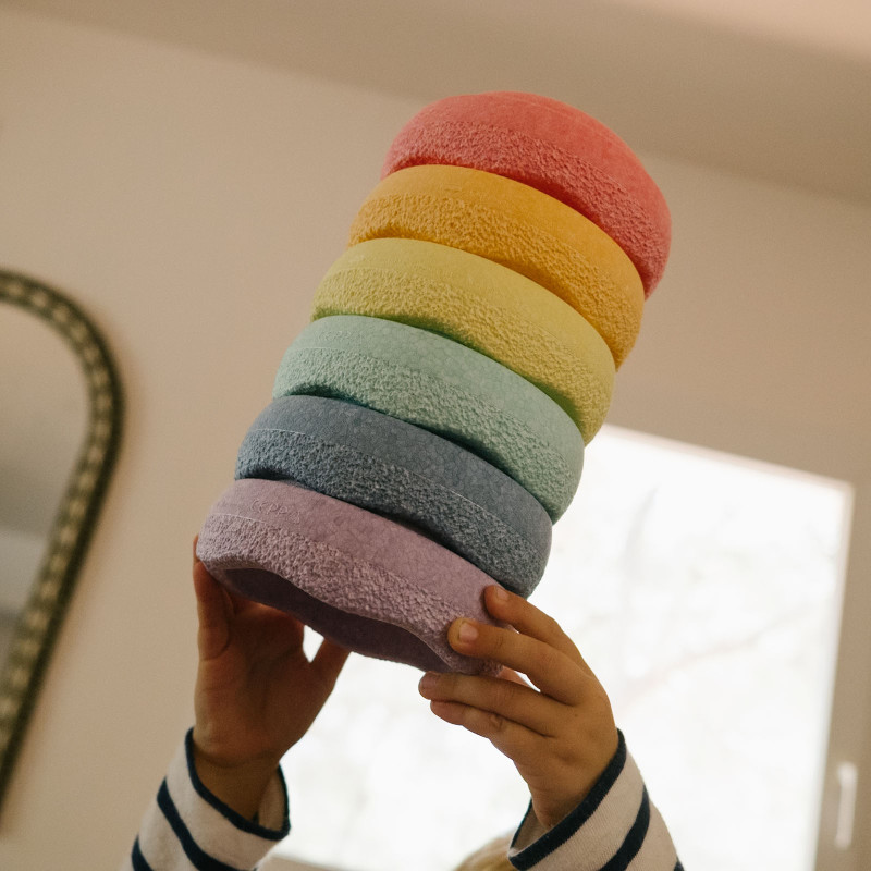 Stapelstein Original Set Rainbow Classic Mini Stapelstein Original Set Rainbow Classic Mini