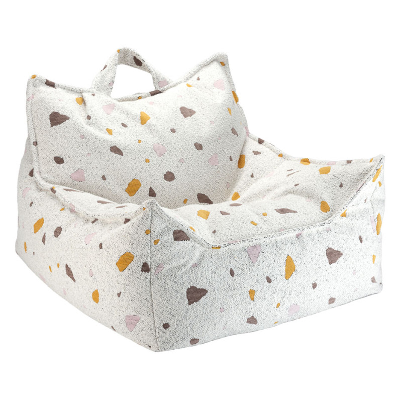 Poltrona sacco per bambini Wigiwama® - Terrazzo Marble Beanbag Chair Poltrona sacco per bambini Wigiwama® - Terrazzo Marble Beanbag Chair