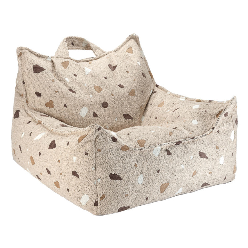Poltrona sacco per bambini Wigiwama® - Terrazzo Sand Beanbag Chair Poltrona sacco per bambini Wigiwama® - Terrazzo Sand Beanbag Chair