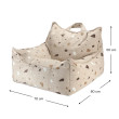 Poltrona sacco per bambini Wigiwama® - Terrazzo Sand Beanbag Chair Poltrona sacco per bambini Wigiwama® - Terrazzo Sand Beanbag Chair