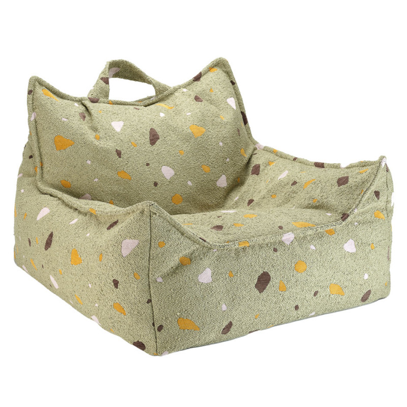 Poltrona sacco per bambini Wigiwama® - Terrazzo Moss Beanbag Chair Poltrona sacco per bambini Wigiwama® - Terrazzo Moss Beanbag Chair