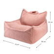 Poltrona sacco per bambini Wigiwama® - Guava Pink Beanbag Chair Poltrona sacco per bambini Wigiwama® - Guava Pink Beanbag Chair