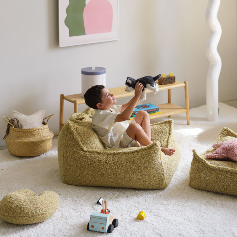 Poltrona sacco per bambini Wigiwama® - Matcha Beanbag Chair Poltrona sacco per bambini Wigiwama® - Matcha Beanbag Chair