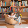 Poltrona sacco per bambini Wigiwama® - Brown Sugar Beanbag Chair Poltrona sacco per bambini Wigiwama® - Brown Sugar Beanbag Chair