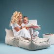 Poltrona sacco per bambini Wigiwama® - Marshmallow Beanbag Chair Poltrona sacco per bambini Wigiwama® - Marshmallow Beanbag Chair