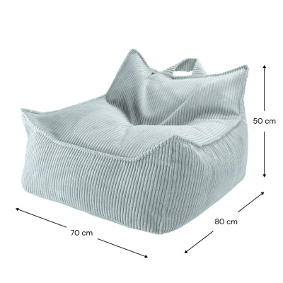 Poltrona sacco per bambini Wigiwama® - Peppermint Green Beanbag Chair