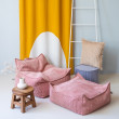 Poltrona sacco per bambini Wigiwama® - Pink Mousse Beanbag Chair Poltrona sacco per bambini Wigiwama® - Pink Mousse Beanbag Chair
