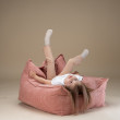 Poltrona sacco per bambini Wigiwama® - Pink Mousse Beanbag Chair Poltrona sacco per bambini Wigiwama® - Pink Mousse Beanbag Chair