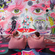 Poltrona sacco per bambini Wigiwama® - Pink Mousse Beanbag Chair Poltrona sacco per bambini Wigiwama® - Pink Mousse Beanbag Chair