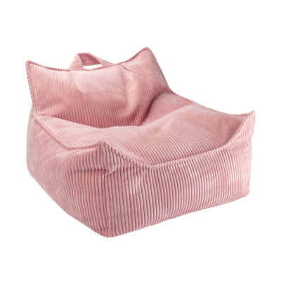 Poltrona sacco per bambini Wigiwama® - Pink Mousse Beanbag Chair