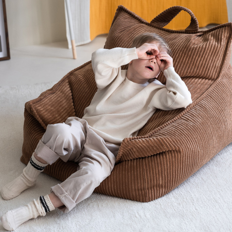 Poltrona sacco per bambini Wigiwama® - Toffee Beanbag Chair Poltrona sacco per bambini Wigiwama® - Toffee Beanbag Chair