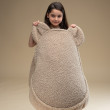 Poltrona sacco per bambini Wigiwama® - Biscuit Bear Beanbag Poltrona sacco per bambini Wigiwama® - Biscuit Bear Beanbag