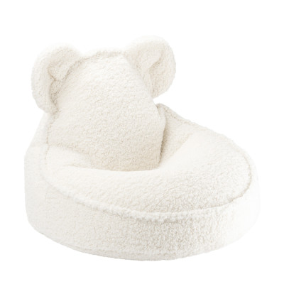 Poltrona sacco per bambini Wigiwama® - Cream White Bear Beanbag