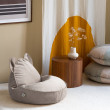 Poltrona sacco per bambini Wigiwama® - Dusty Beige Bear Beanbag Poltrona sacco per bambini Wigiwama® - Dusty Beige Bear Beanbag