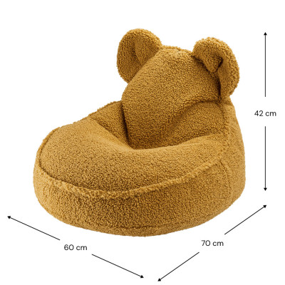Poltrona sacco per bambini Wigiwama® - Maple Bear Beanbag