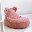 Poltrona sacco per bambini Wigiwama® - Guava Pink Bear Beanbag Poltrona sacco per bambini Wigiwama® - Guava Pink Bear Beanbag