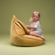 Poltrona sacco per bambini Wigiwama® - Salted Caramel Bunny Beanbag Poltrona sacco per bambini Wigiwama® - Salted Caramel Bunny Beanbag