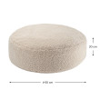 Ottoman Wigiwama® - Biscuit Ottoman Wigiwama® - Biscuit