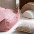 Ottoman Wigiwama® - Pink Mousse Square Ottoman Wigiwama® - Pink Mousse Square