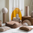 Ottoman Wigiwama® - Toffee Square Ottoman Wigiwama® - Toffee Square