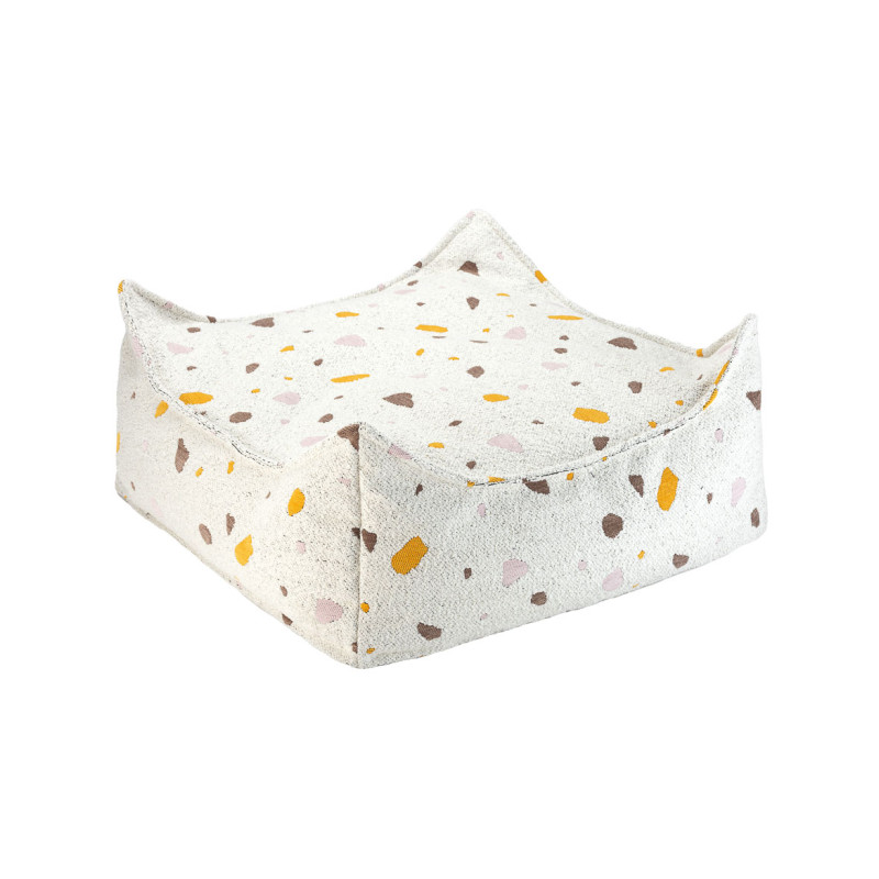 Ottoman Wigiwama® - Terrazzo Marble Square Ottoman Ottoman Wigiwama® - Terrazzo Marble Square Ottoman