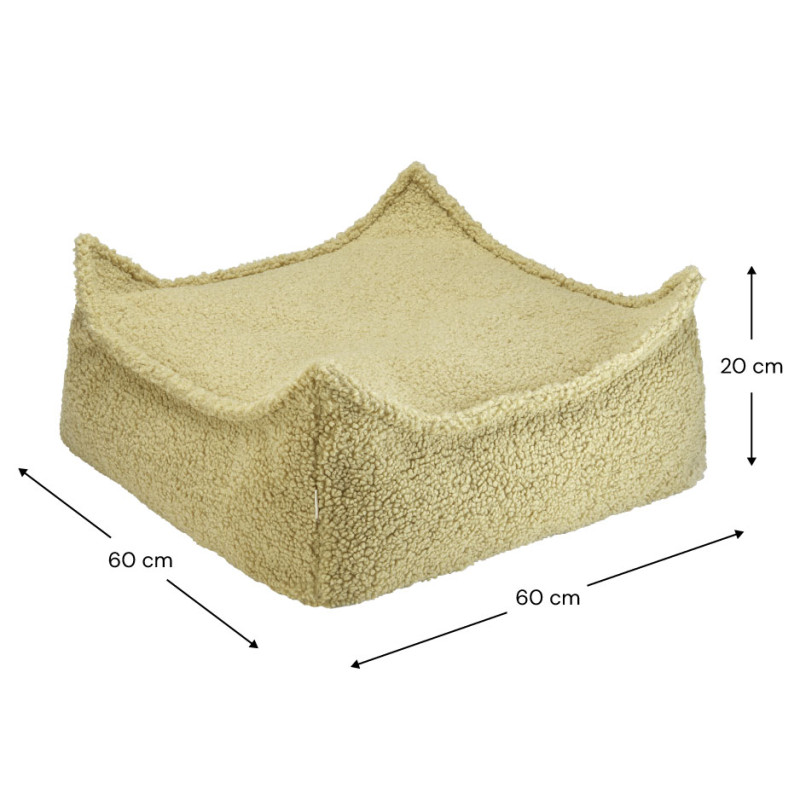 Ottoman Wigiwama® - Matcha Square Ottoman Ottoman Wigiwama® - Matcha Square Ottoman