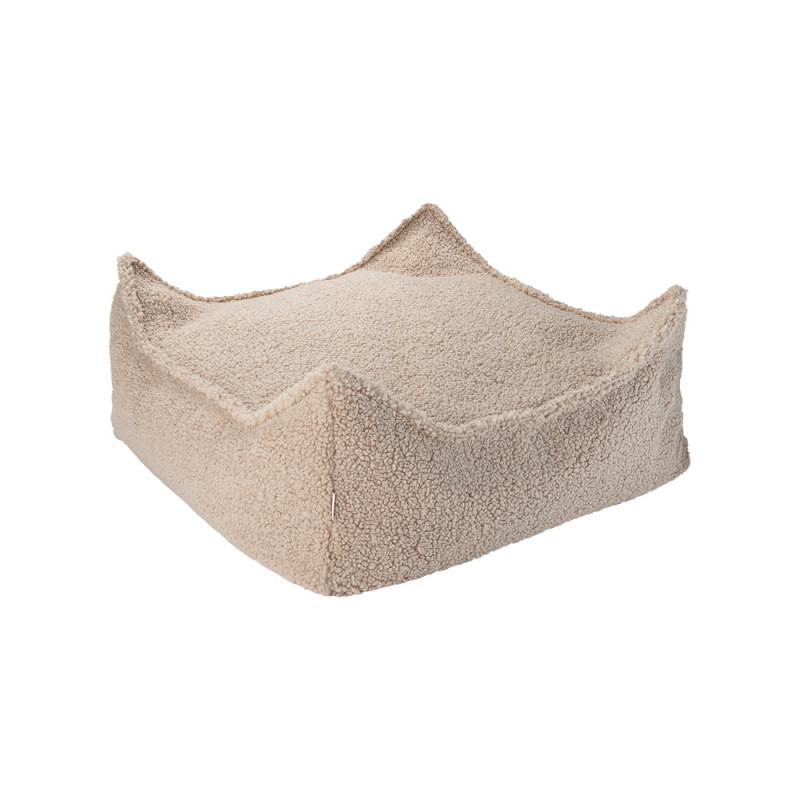 Ottoman Wigiwama® - Biscuit Square Ottoman Wigiwama® - Biscuit Square