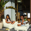 Pouf da esterno per bambini Wigiwama® - Herba Outdoor Square Pouf da esterno per bambini Wigiwama® - Herba Outdoor Square