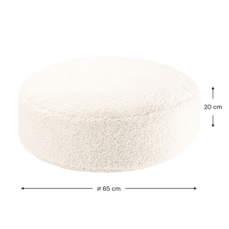 Ottoman Wigiwama® - Cream White Ottoman Wigiwama® - Cream White
