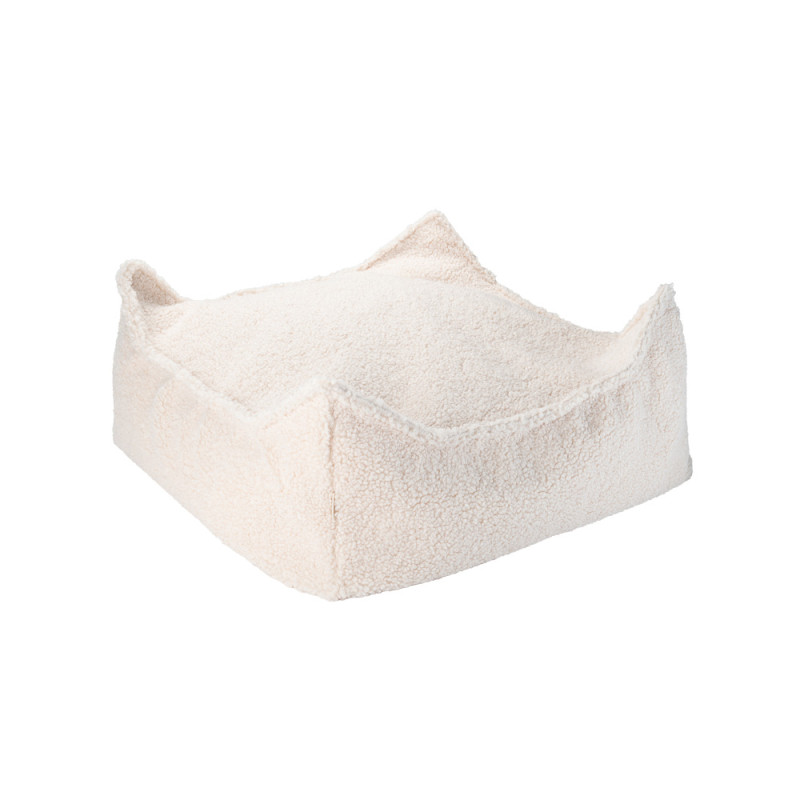 Ottoman Wigiwama® - Cream White Square Ottoman Wigiwama® - Cream White Square