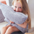 Cuscino Wigiwama® - Blueberry Blue Bolster Cuscino Wigiwama® - Blueberry Blue Bolster