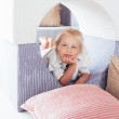 Cuscino Wigiwama® - Pink Mousse Block