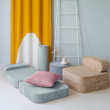 Cuscino Wigiwama® - Pink Mousse Block
