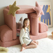 Cuscino Wigiwama® - Guava Pink Star Cuscino Wigiwama® - Guava Pink Star