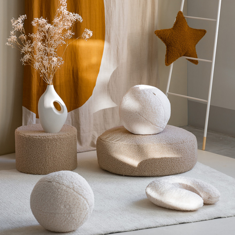 Cuscino Wigiwama® - Cream White Ball Cuscino Wigiwama® - Cream White Ball