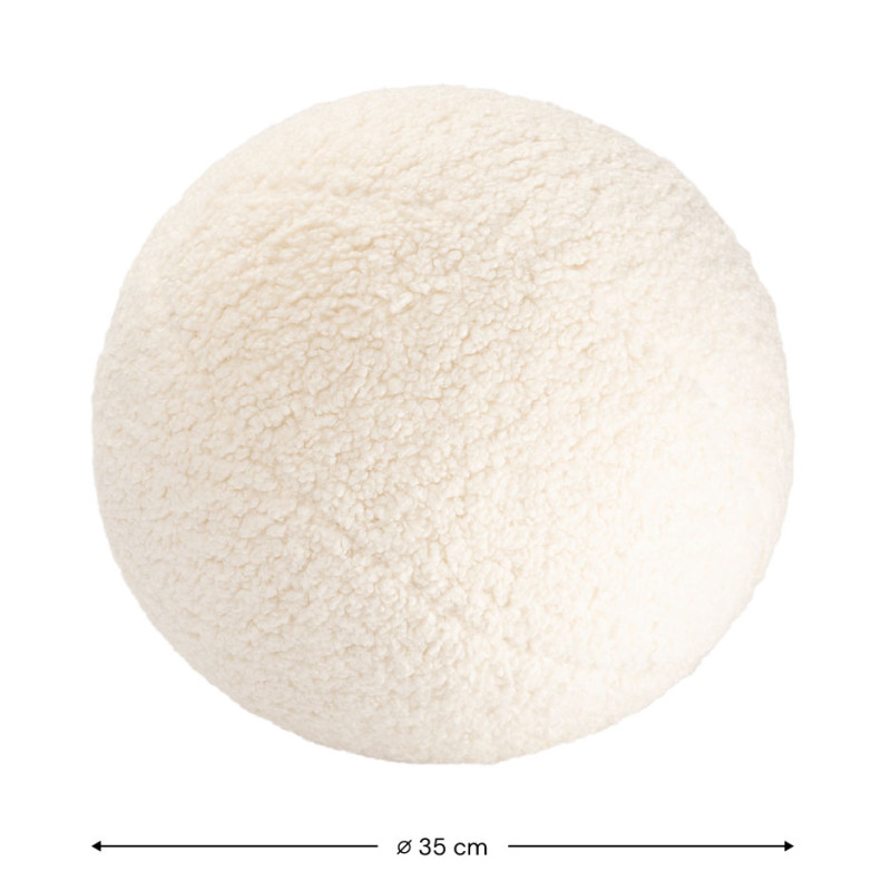 Cuscino Wigiwama® - Cream White Ball Cuscino Wigiwama® - Cream White Ball