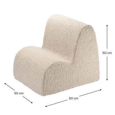 Poltrona per bambini Wigiwama® - Biscuit Cloud