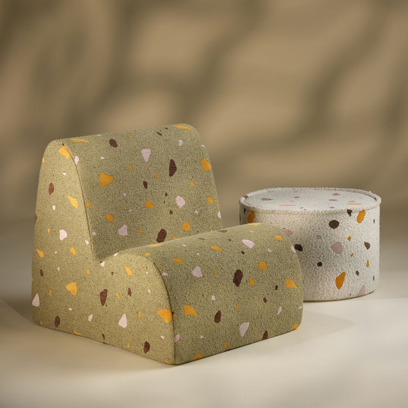 Poltrona per bambini Wigiwama® - Terrazzo Moss Cloud Poltrona per bambini Wigiwama® - Terrazzo Moss Cloud