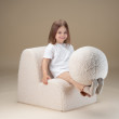 Poltrona per bambini Wigiwama® - Cream White Cloud Poltrona per bambini Wigiwama® - Cream White Cloud