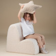 Poltrona per bambini Wigiwama® - Cream White Cloud Poltrona per bambini Wigiwama® - Cream White Cloud