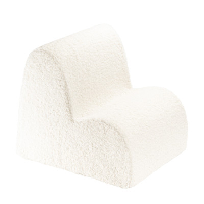 Poltrona per bambini Wigiwama® - Cream White Cloud