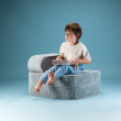 Poltrona letto per bambini Wigiwama® - Peppermint Green Flip Poltrona letto per bambini Wigiwama® - Peppermint Green Flip