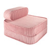 Poltrona letto per bambini Wigiwama® - Pink Mousse Flip